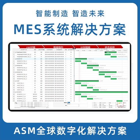 ASM數字化91视频黄版 LEAN MES生產製造執行係統 MOM係統